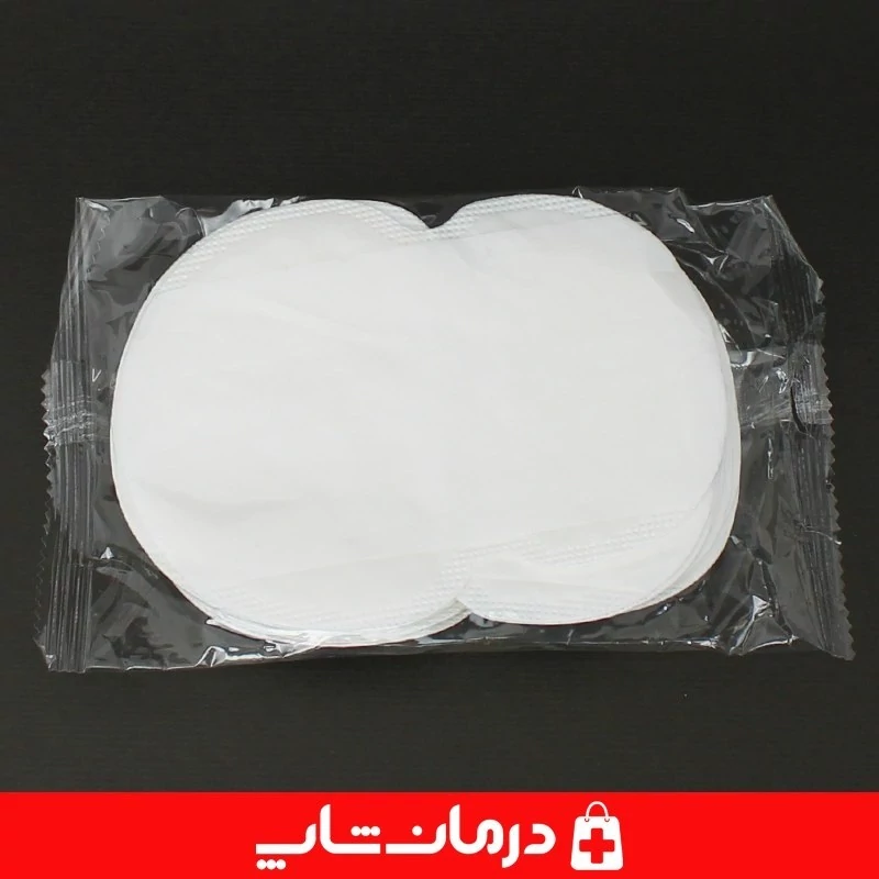 پد ضد تعریق sweat pads بسته 10 عددی پد جاذب بهداشتی عرق کاناداکالا مدل 01315
