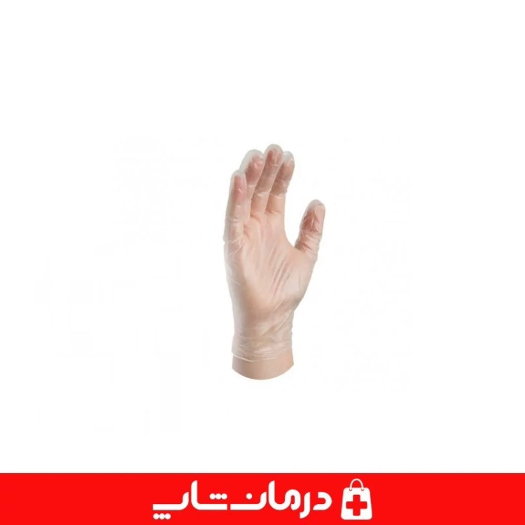 دستکش گاماتکس وینیل op perfect دستکش معاینه gamatex سایز اسمال 100 کاناداکالا مدل 01315