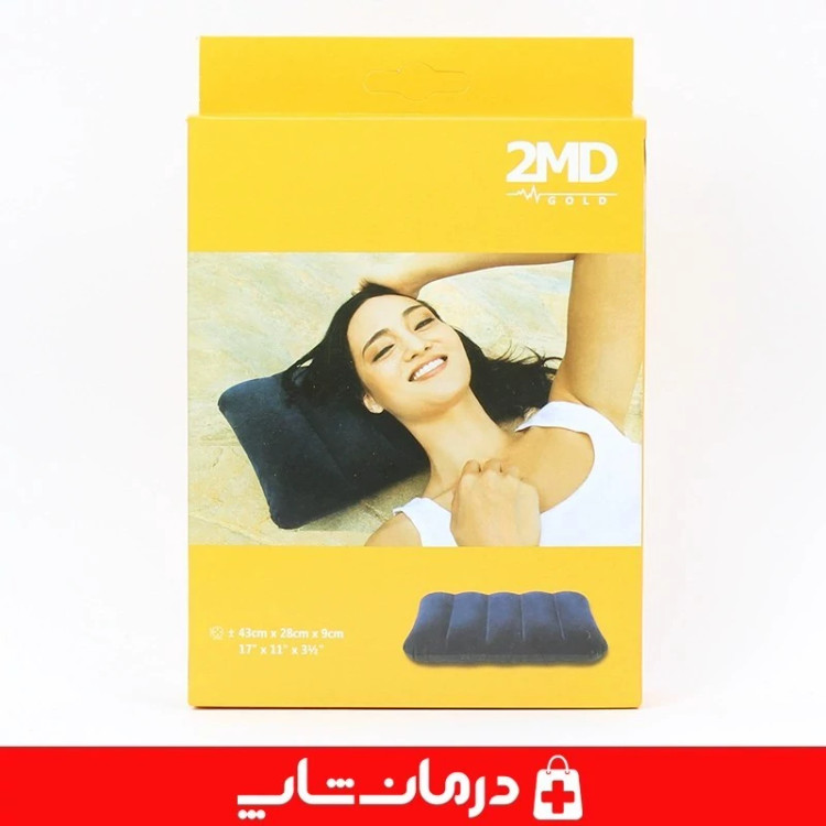 بالشت بادی تو ام دی مخمل بالش مسافرتی بادی 2MD کاناداکالا مدل 01315