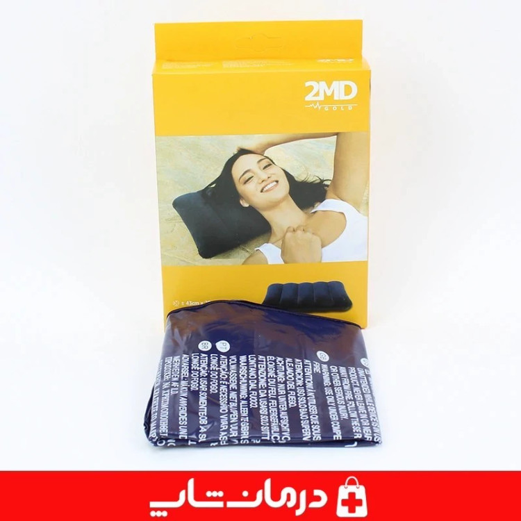 بالشت بادی تو ام دی مخمل بالش مسافرتی بادی 2MD کاناداکالا مدل 01315