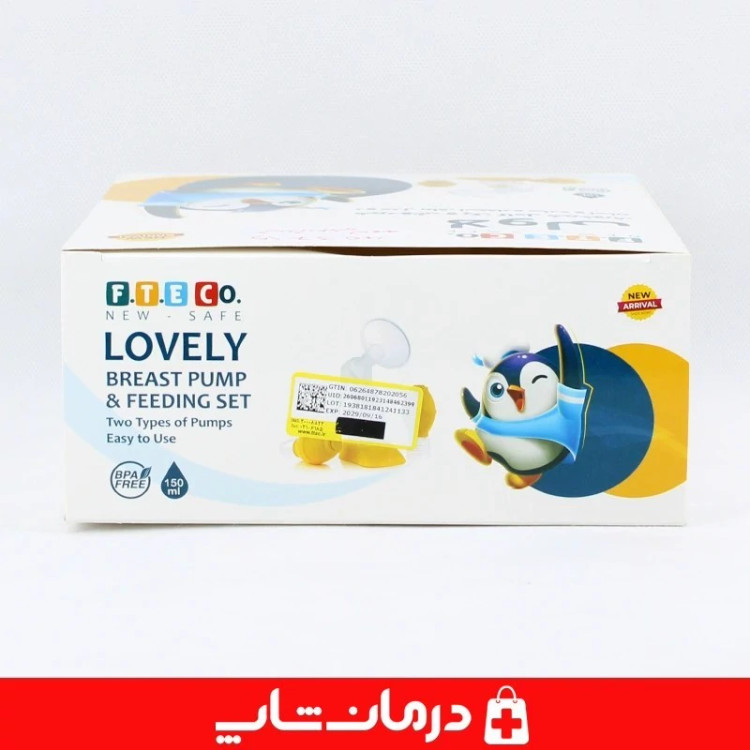 شیردوش لاولی نیو شیر دوش دستی fteco lovely new کاناداکالا مدل 01314