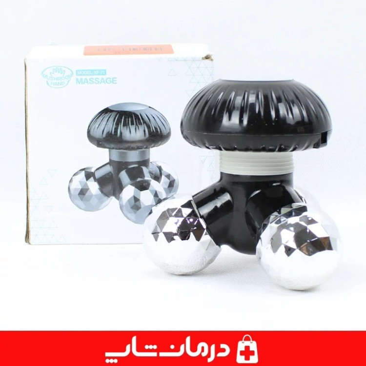 مینی ماساژور xf71 ماساژور برقی سه پا رنگ مشکی کاناداکالا مدل 01314