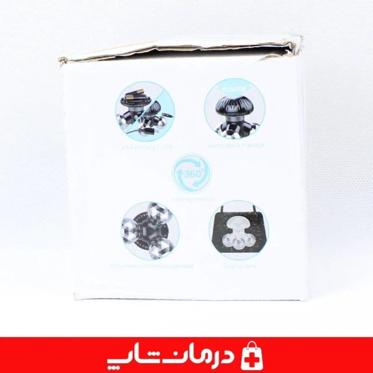مینی ماساژور xf71 ماساژور برقی سه پا رنگ مشکی کاناداکالا مدل 01314