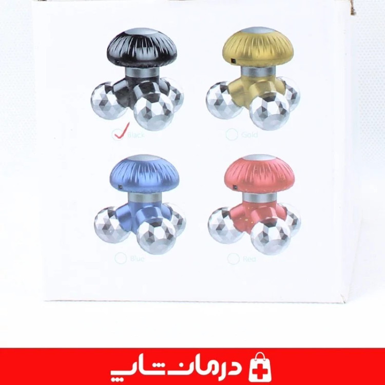مینی ماساژور xf71 ماساژور برقی سه پا رنگ مشکی کاناداکالا مدل 01314