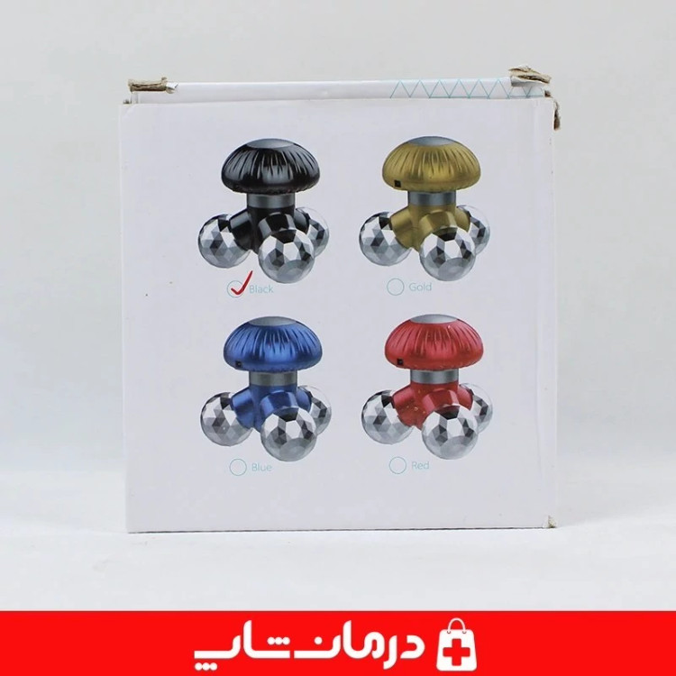 مینی ماساژور xf71 ماساژور برقی سه پا رنگ مشکی کاناداکالا مدل 01314