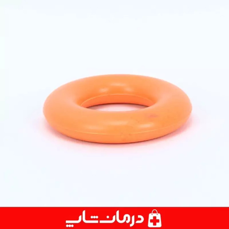 حلقه دست ورزشی سایز بزرگ 9 cm حلقه مچ نارنجی فروشگاه تجهیزات پزشکی درمان شاپ 403783