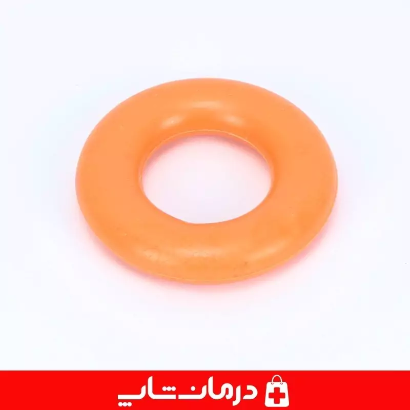 حلقه دست ورزشی سایز بزرگ 9 cm حلقه مچ نارنجی کاناداکالا مدل 01314