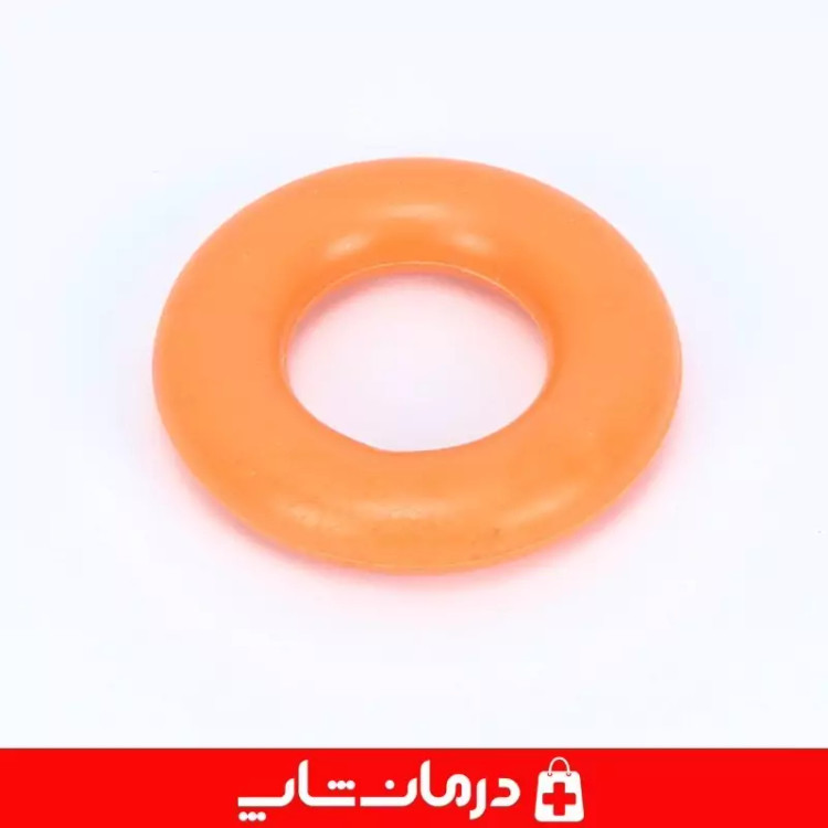 حلقه دست ورزشی سایز بزرگ 9 cm حلقه مچ نارنجی فروشگاه تجهیزات پزشکی درمان شاپ 403783