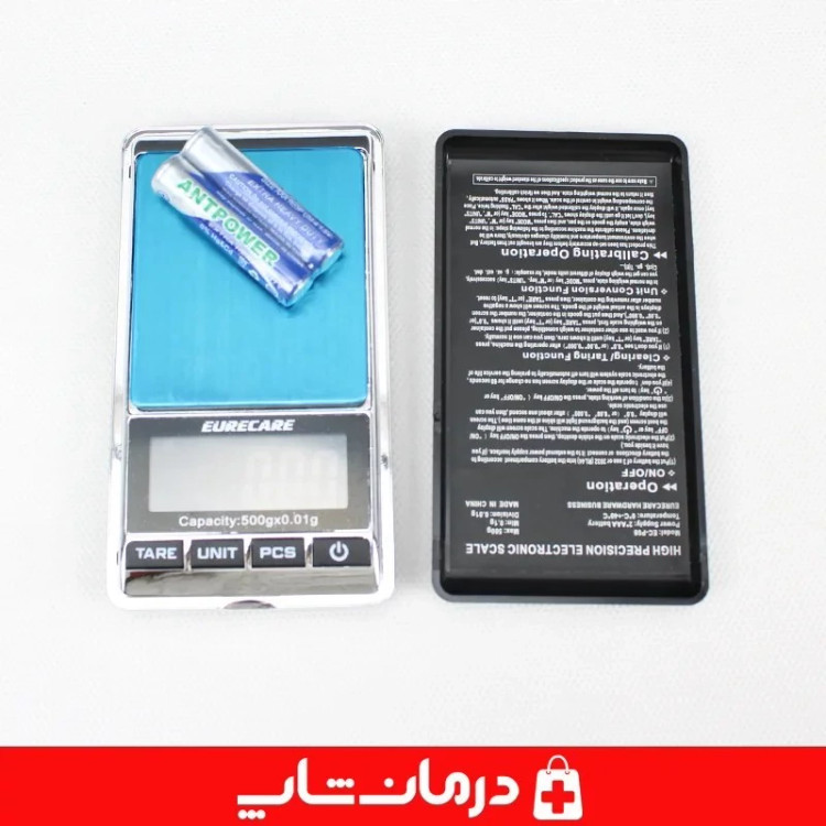 ترازو 500 گرمی دیجیتال مدل ec p08 دقت ترازو جیبی دقیق کاناداکالا مدل 01314
