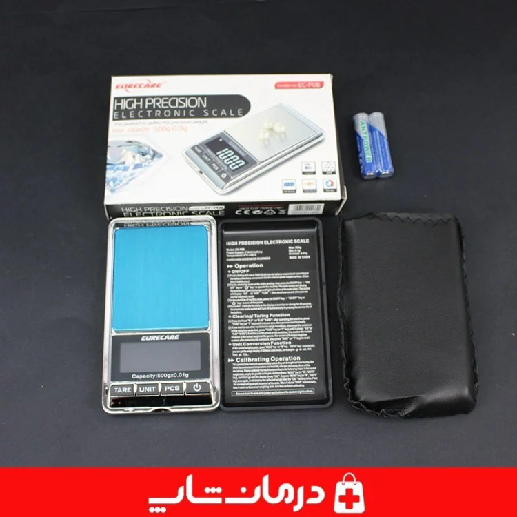 ترازو 500 گرمی دیجیتال مدل ec p08 دقت ترازو جیبی دقیق کاناداکالا مدل 01314
