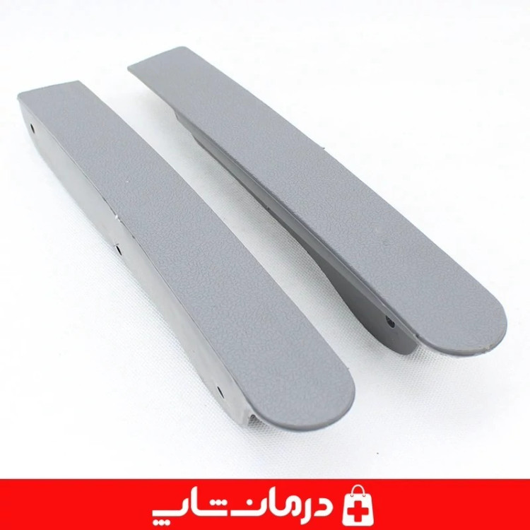 دسته یدکی توالت فرنگی رنگ طوسی بسته 2 عددی کاناداکالا مدل 01314