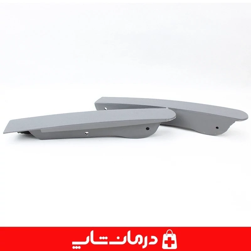دسته یدکی توالت فرنگی رنگ طوسی بسته 2 عددی کاناداکالا مدل 01314