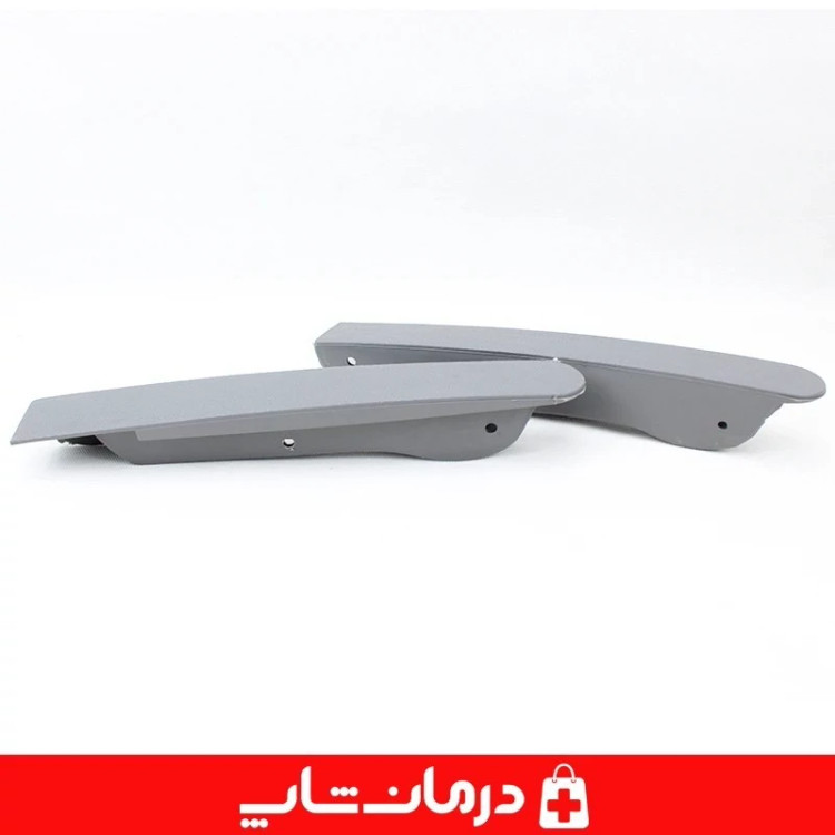 دسته یدکی توالت فرنگی رنگ طوسی بسته 2 عددی کاناداکالا مدل 01314