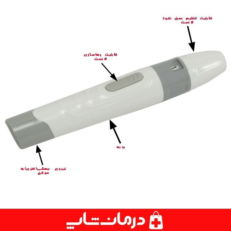اتولنست قلم سوزن زن دستگاه تست قند خون کاناداکالا مدل 01312