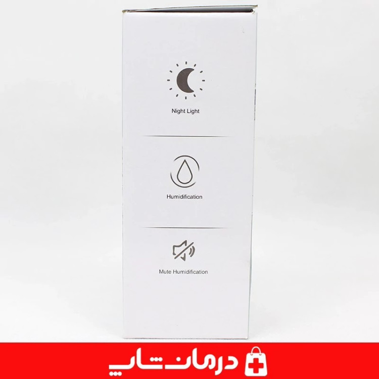 بخور سرد کریستالی چراغ دار 400 میلی لیتر مدل smart humidifire lf 103 کاناداکالا مدل 01312