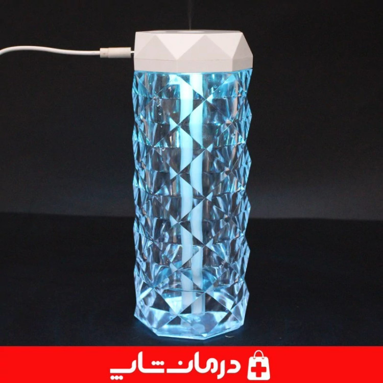بخور سرد کریستالی چراغ دار 400 میلی لیتر مدل smart humidifire lf 103 کاناداکالا مدل 01312