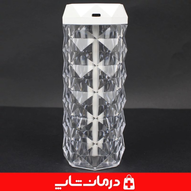 بخور سرد کریستالی چراغ دار 400 میلی لیتر مدل smart humidifire lf 103 کاناداکالا مدل 01312
