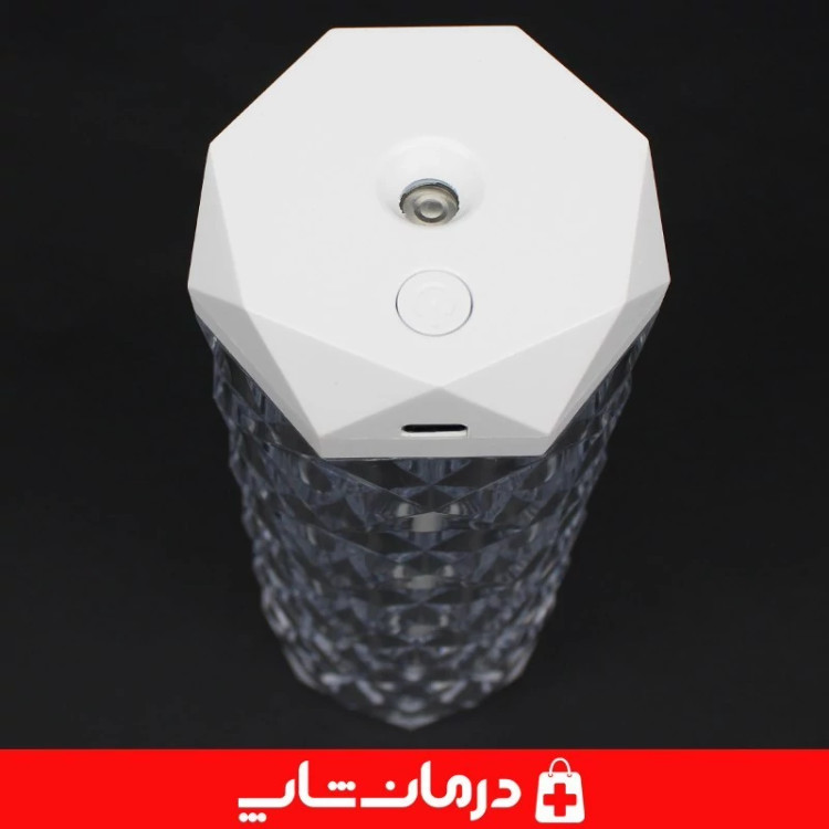 بخور سرد کریستالی چراغ دار 400 میلی لیتر مدل smart humidifire lf 103 کاناداکالا مدل 01312
