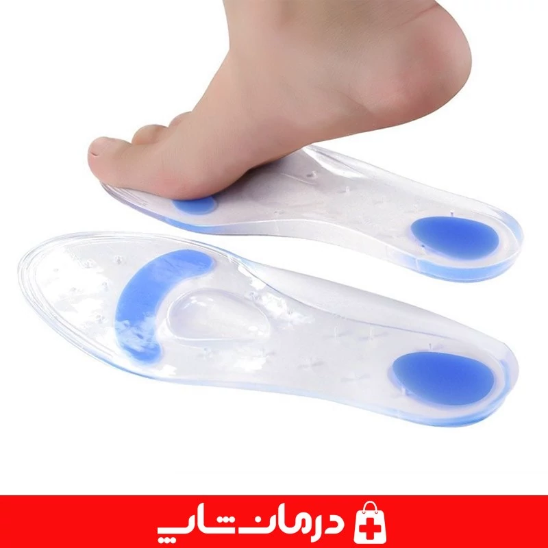 کفی طبی سیلیکونی اچ ام سایز لارج کفی طبی ژله ای بسته 2 عددی  کاناداکالا مدل 01312