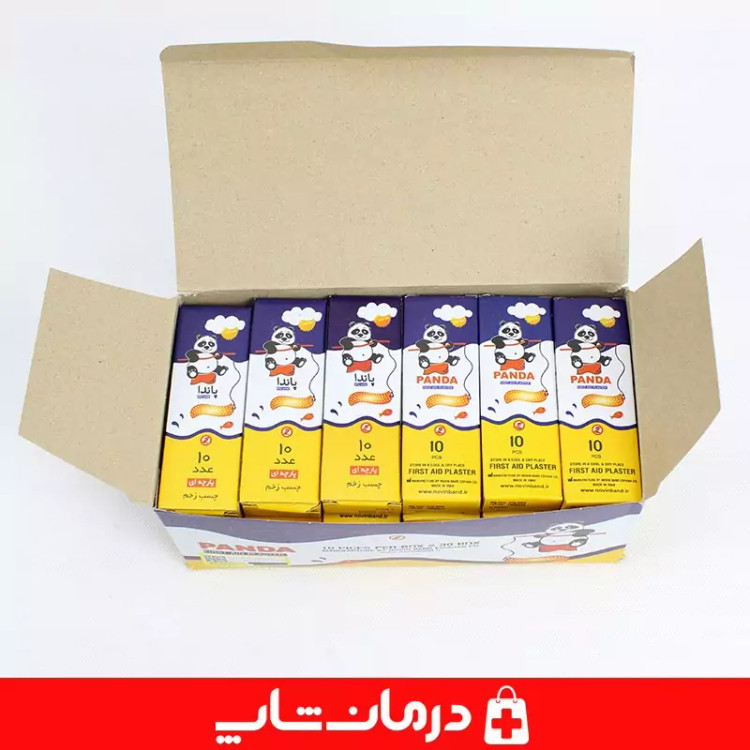 چسب زخم panda بسته 300 عددی چسب زخم پاندا درمان شاپ تامین کننده اقلام مصرفی پزشکی درمانی طبی کالا پزشکی توان بخشی402392
