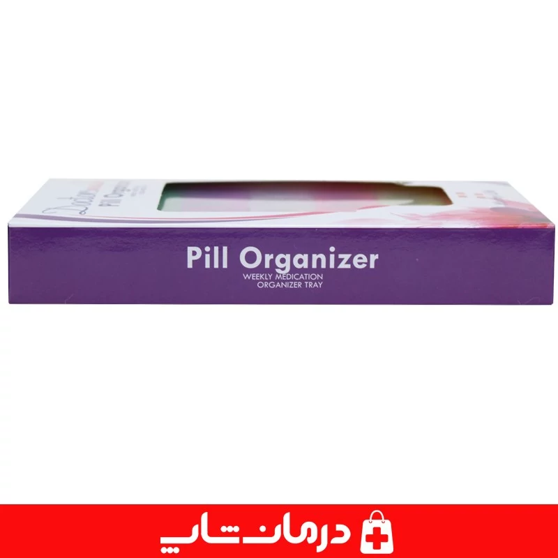 جعبه قرص روزانه و هفتگی دکتر مد یادآور قرص روزانه و هفتگی کاناداکالا مدل 01312
