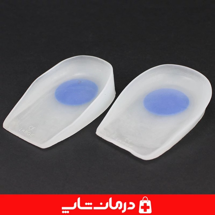 پدخارپاشنه سیلیکونی hm سایز بزرگ L پد ژله ای خارپاشنه و ترک پا اچ ام کاناداکالا مدل 01312