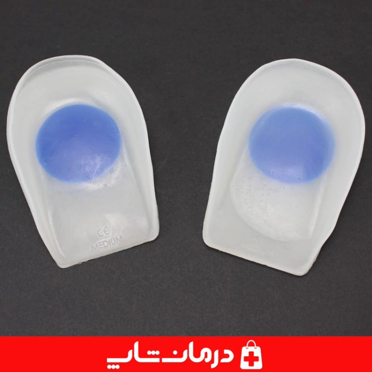 پد خار پاشنه سیلیکونی hm سایز مدیوم m پد ژله ای خار پاشنه کاناداکالا مدل 01312