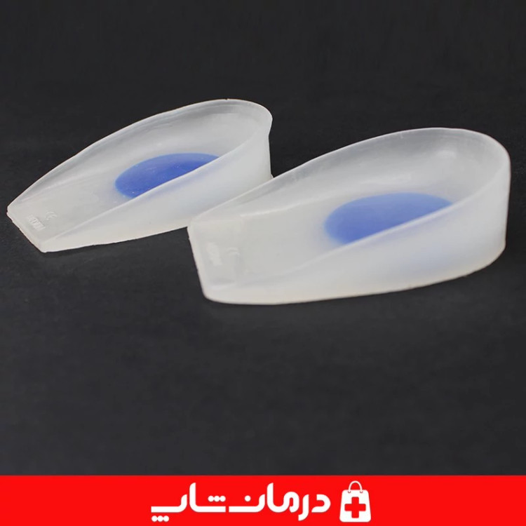 پد خار پاشنه سیلیکونی hm سایز مدیوم m پد ژله ای خار پاشنه کاناداکالا مدل 01312