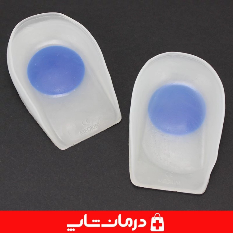 پد خار پاشنه سیلیکونی hm سایز مدیوم m پد ژله ای خار پاشنه کاناداکالا مدل 01312