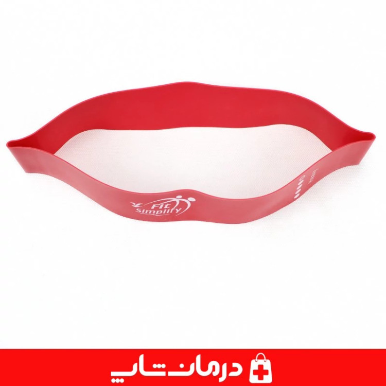 کش پیلاتس لاتکس تراباند بسته 5عددی کش لوپ fit simplify کاناداکالا مدل 01312