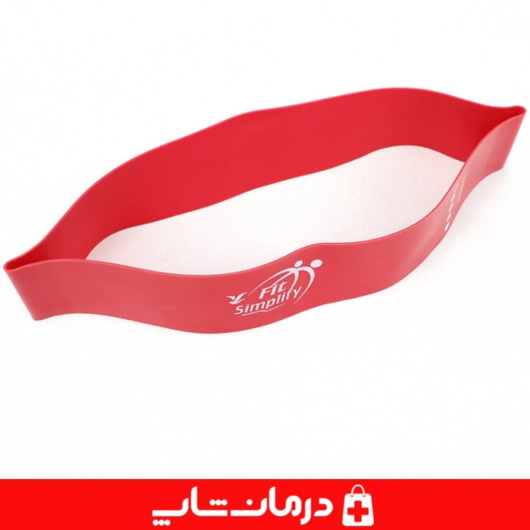 کش پیلاتس لاتکس تراباند بسته 5عددی کش لوپ fit simplify کاناداکالا مدل 01312