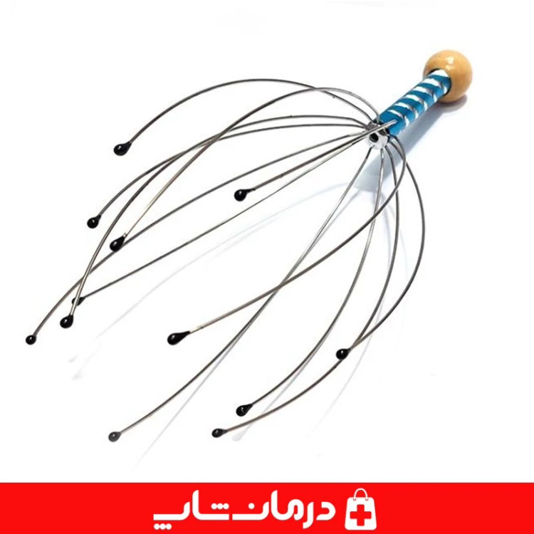 ماساژور سر سیمی ماساژور عنکبوتی سر ماساژ سر فروشگاه اینترنتی درمان شاپ اقلام مصرفی تجهیزات پزشکی و درمانی 401418
