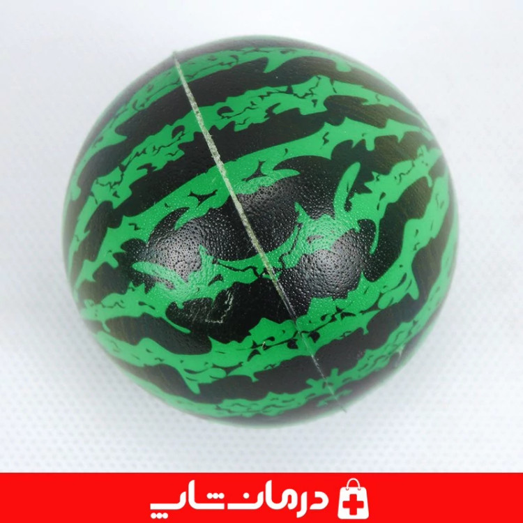 توپک فیزیوتراپی فومی 6 سانت بسته 12 عددی توپ اسفنجی فیزیوتراپی تقویت مچ کاناداکالا مدل 01312
