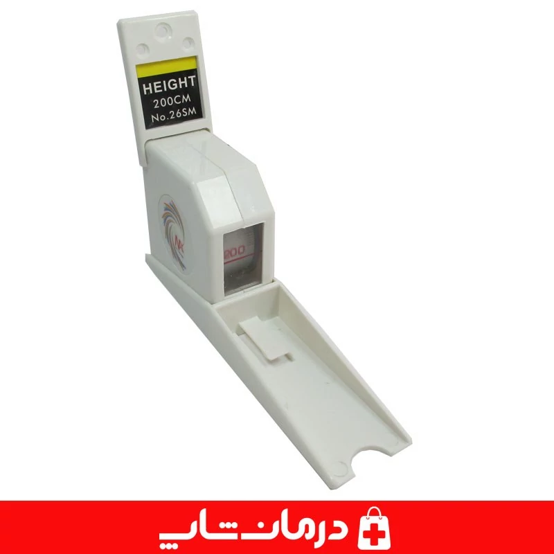 قدسنج مدل STATURE METER قدسنج دیواری 2 متری ارتفاع قد متر قد اندازه گیری قد  کاناداکالا مدل 01312