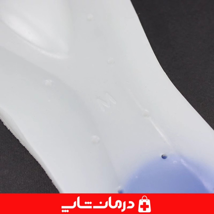 کفی طبی hm سایز متوسط m بسته 2 عددی کفی ژله ای درون کفش کفی ژله ای محافظ پاشنه طبی کاناداکالا مدل 01312