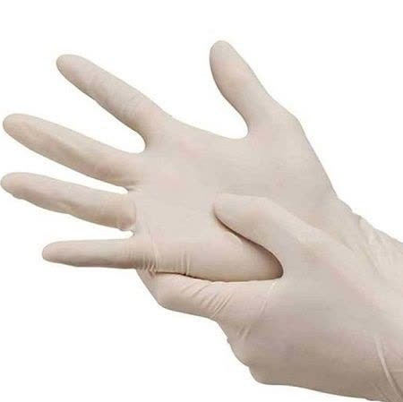 دستکش جراحی لاتکس کم پودر سایز 8.0 مدل:new kanada01805