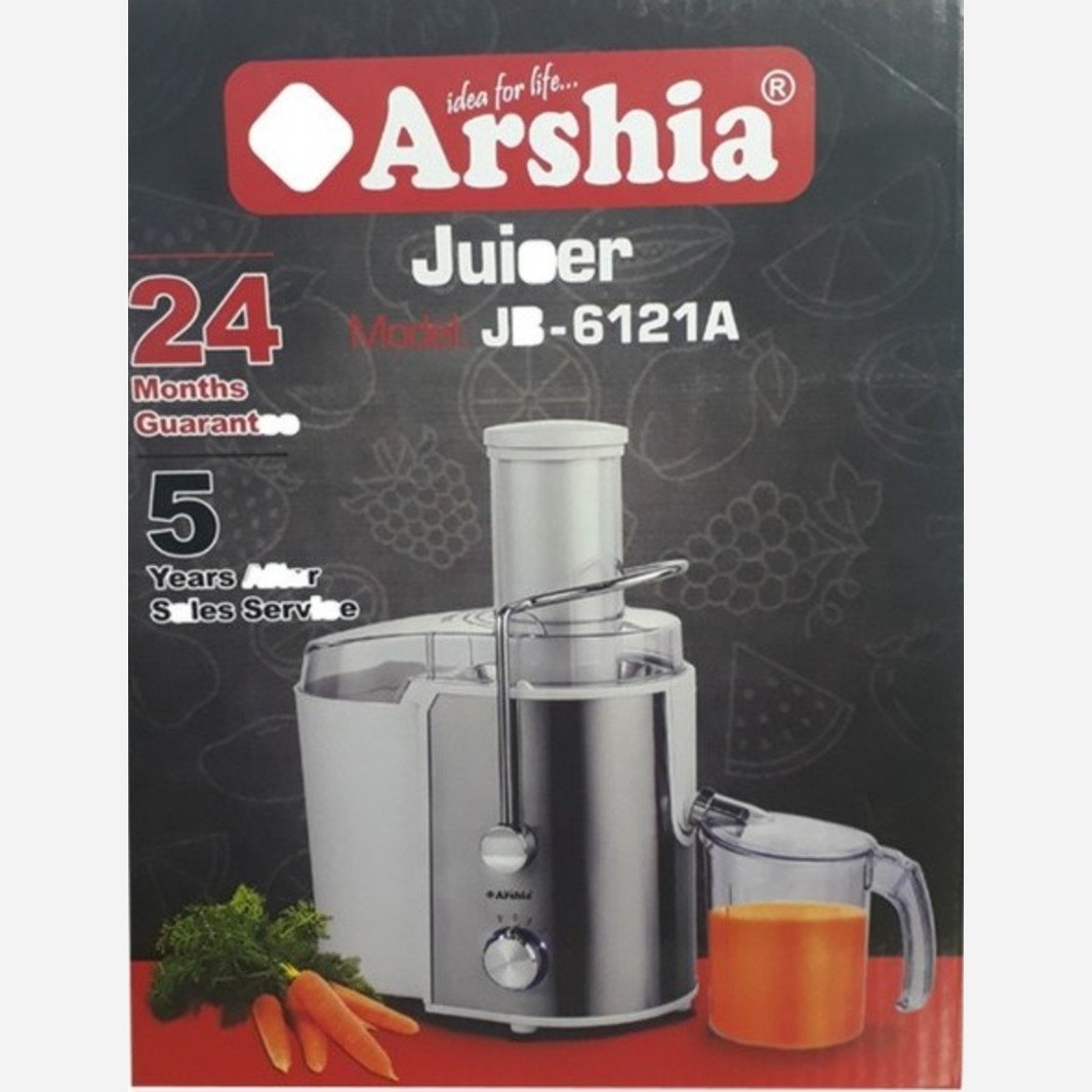 آبمیوه گیری تک کاره استیل ارشیا مدل JB-6121A مدل:new kanada01805