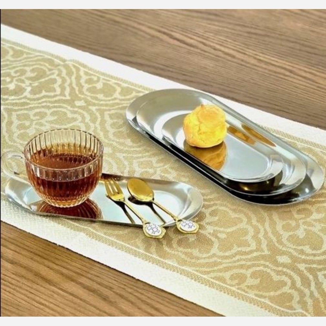رولت خوری استیل نقره ای سایز 18   مدل:new kanada01874