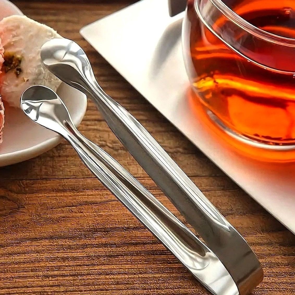 انبر یخ استیل نقره ای  مدل:new kanada01789