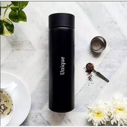 فلاسک یونیک دماسنج دار دور سیلیکونی     مدل:new kanada0458