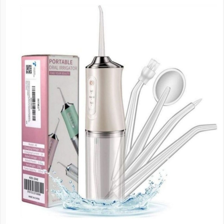 دستگاه شست و شوی دهان و دندان 3 سرعته oral irigator مدل:new kanada0458