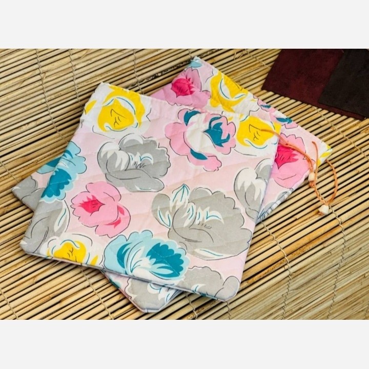کیسه سبزی دوعددی گل آرا مدل:new kanada03254