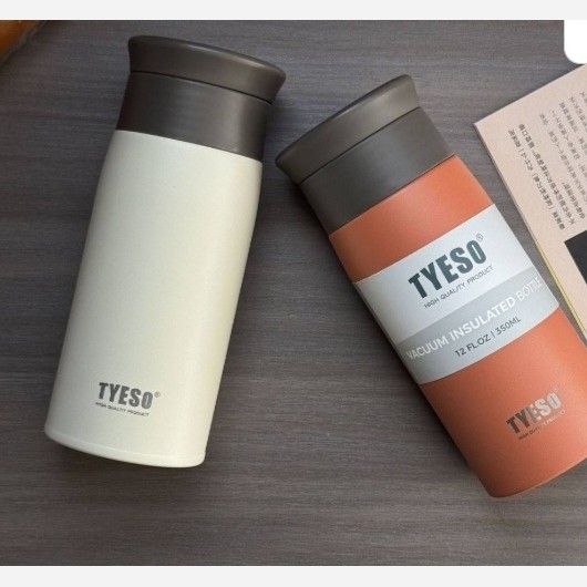 تراول ماگ 350 میل استیل Tyeso (لیوان سفری) رنگی مدل:new kanada0112584