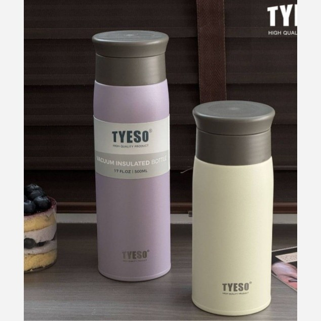 تراول ماگ 350 میل استیل Tyeso (لیوان سفری) رنگی مدل:new kanada0112584