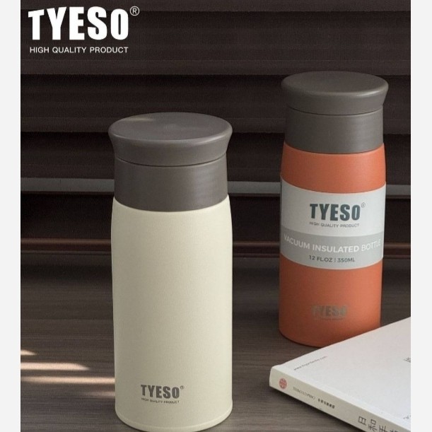 تراول ماگ 350 میل استیل Tyeso (لیوان سفری) رنگی مدل:new kanada0112584