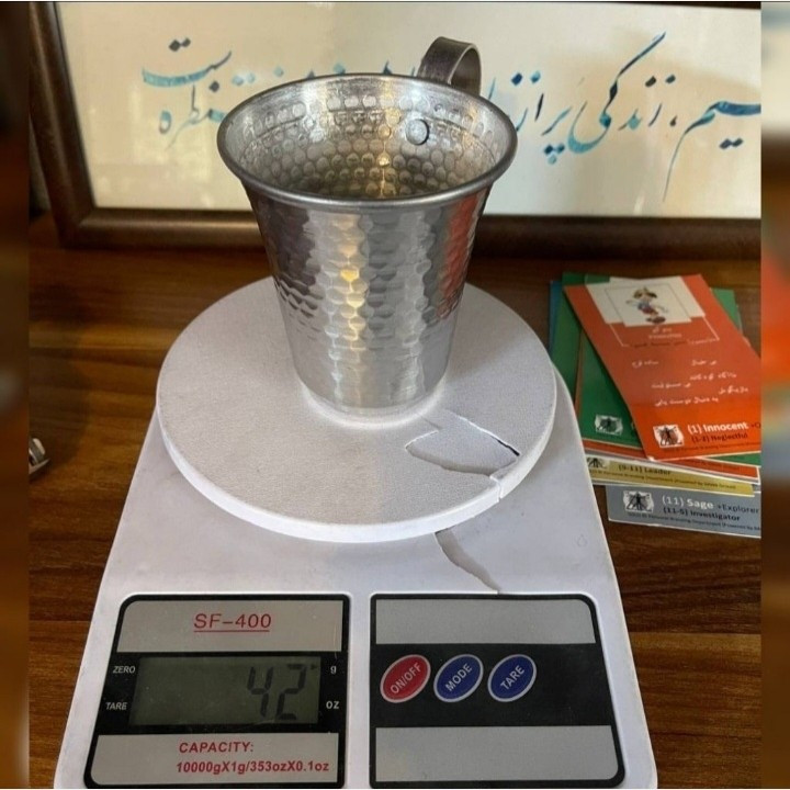 لیوان چکشی دسته دار مدل:new kanada011784