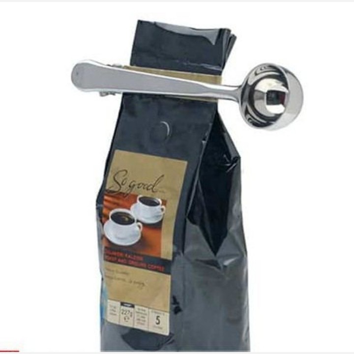 پیمانه استیل گیره دار قهوه نقره ای مدل:new kanada011784