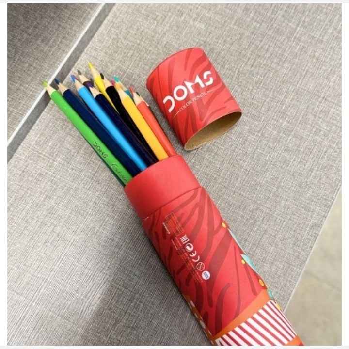 مداد رنگی 24 عددی استوانه ای وارداتی M112 مدل:new kanada011584