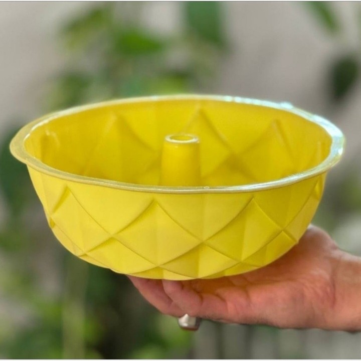 قالب سیلیکونی الماس (کیک ژله دسر) نسوز رنگبندی 24 سانت مدل:new kanada011584
