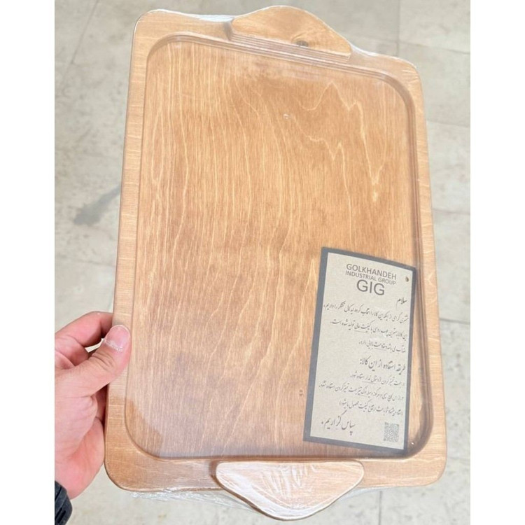 سینی مستطیل چوبی بزرگ کاج مدل:new kanada0115367